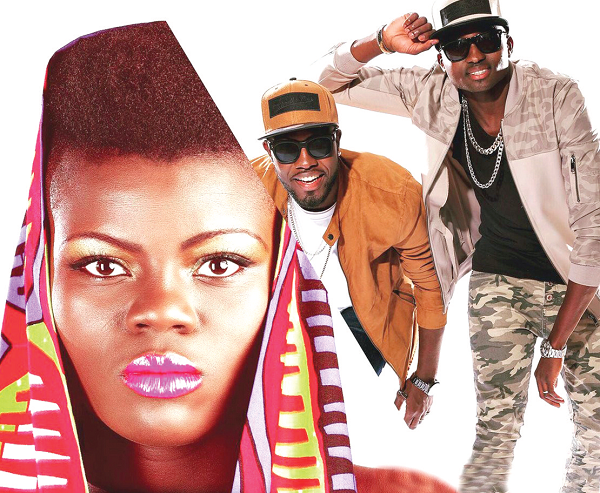 Wiyaala, Reggie and Bollie