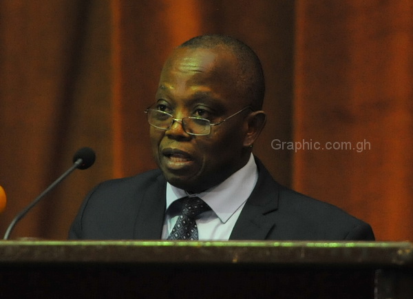 Mr Daniel Yaw Domelevo, the Auditor General