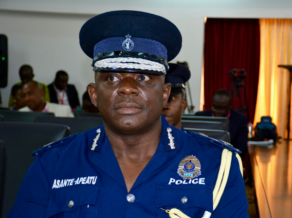 Inspector-General of Police (IGP), Mr David Asante-Apeatu
