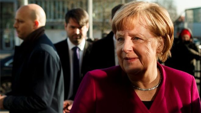 Angela Merkel's party suffered heavy losses in Germany's election last year