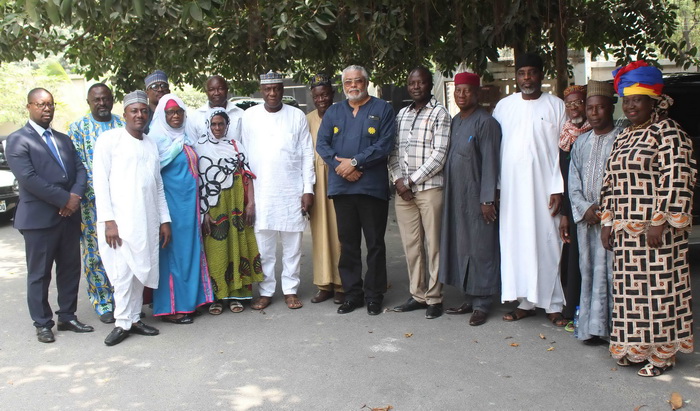 Alhaji Hearts’ family call on Rawlings