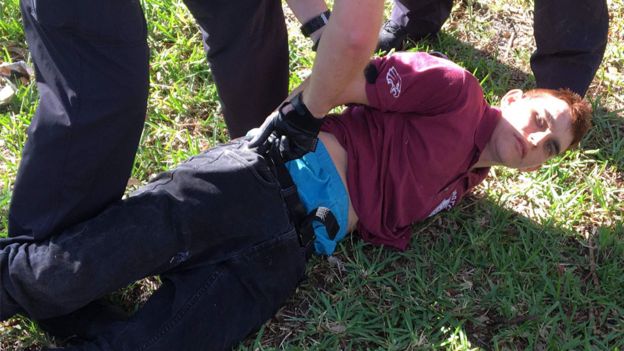 Nikolas Cruz was arrested an hour after the attack