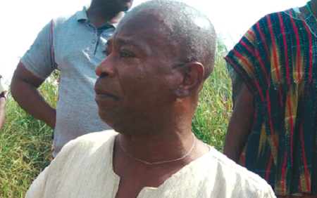 Nai Abokuadi Agyeman Whettey Otabil III says he was visiting an ancesteral burial place