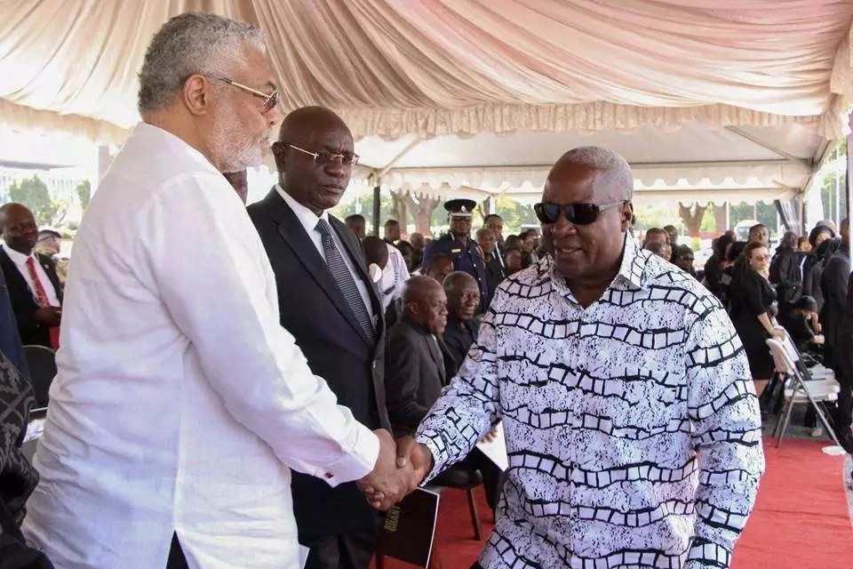 Mahama attributes Rawlings' "snob" to mood swings