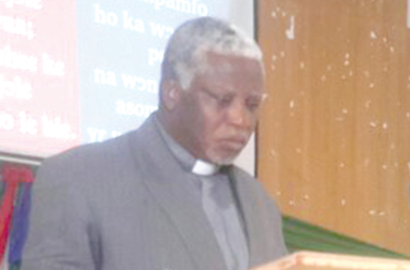 President of the National Ministers Conference of the Presbyterian Church of Ghana, Rev. Dr Jonathan Ayitey Mensah