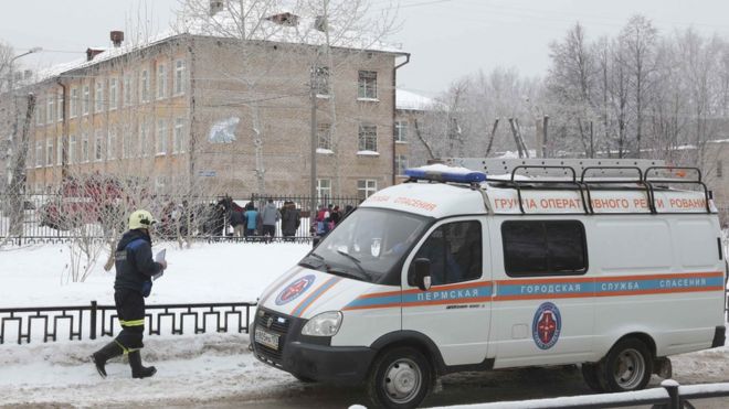 Twelve hurt in Russia knife fight at Perm school