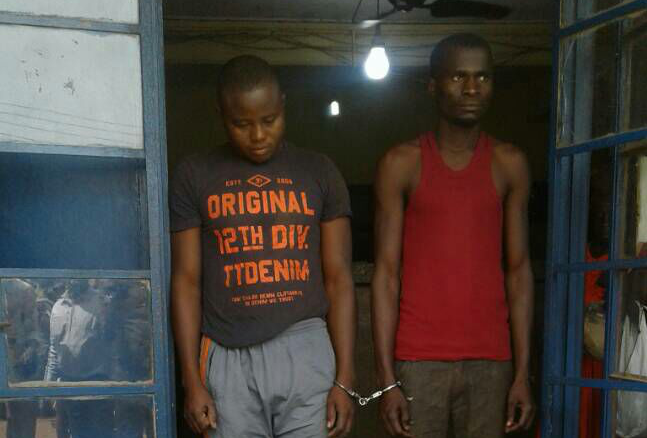 The suspects, Razak Yakubu and Adamu Zippo