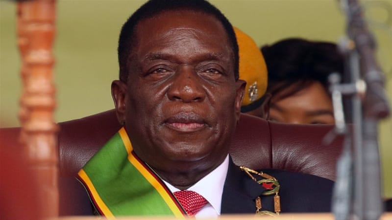 Mnangagwa took power in November after former President Robert Mugabe was forced to resign by the army [Reuters]