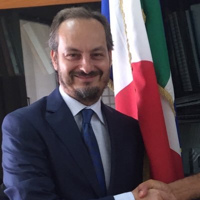 The Italian Ambassador to Ghana, His Excellency Giovanni Favilli