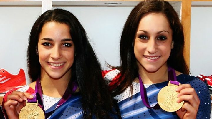 Gold medalists Raisman and Wieber face their abuser
