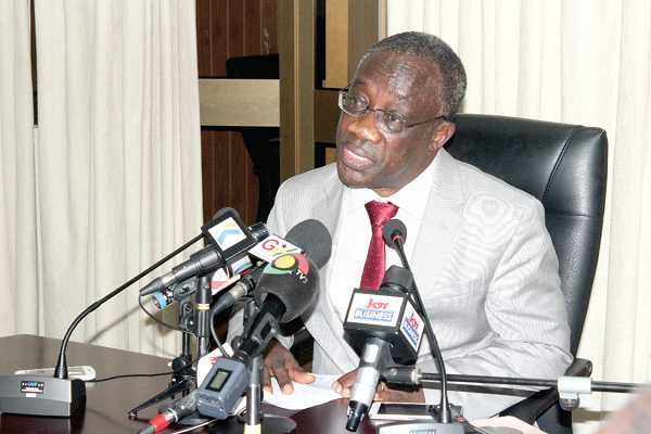 Commissioner General of the GRA, Mr Emmanuel Kofi Nti
