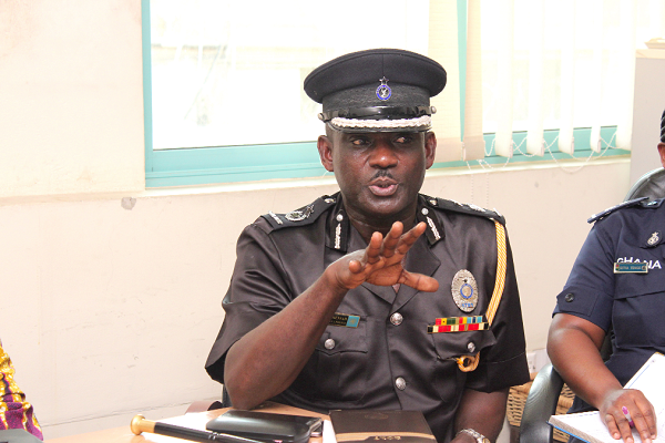 DCOP Mr George Alex Mensah, the Greater Accra Regional Police Commander