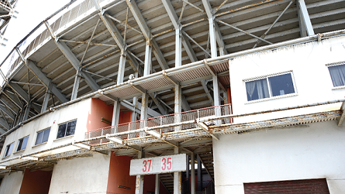 A section of the Accra Sports Stadium expected to undergo renovation