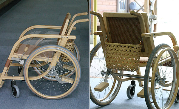 bamboo wheelchair