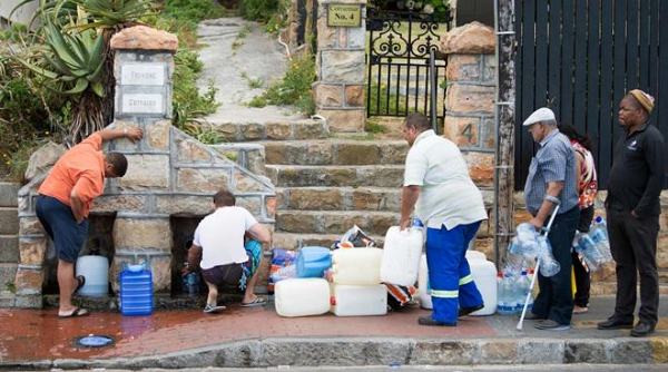  From next month residents in Cape Town will be limited to 50 litres of water per day 