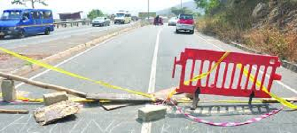 The menace of road blocking in the capital city must stop       