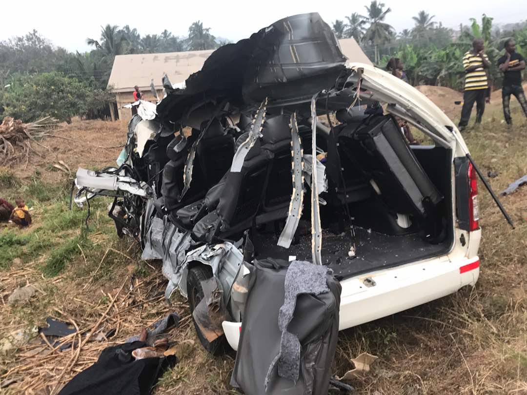 Two reported dead in accident near Nsawam