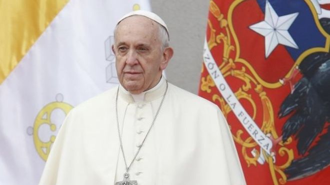 Pope feels 'pain and shame' over Chile sex abuse scandal