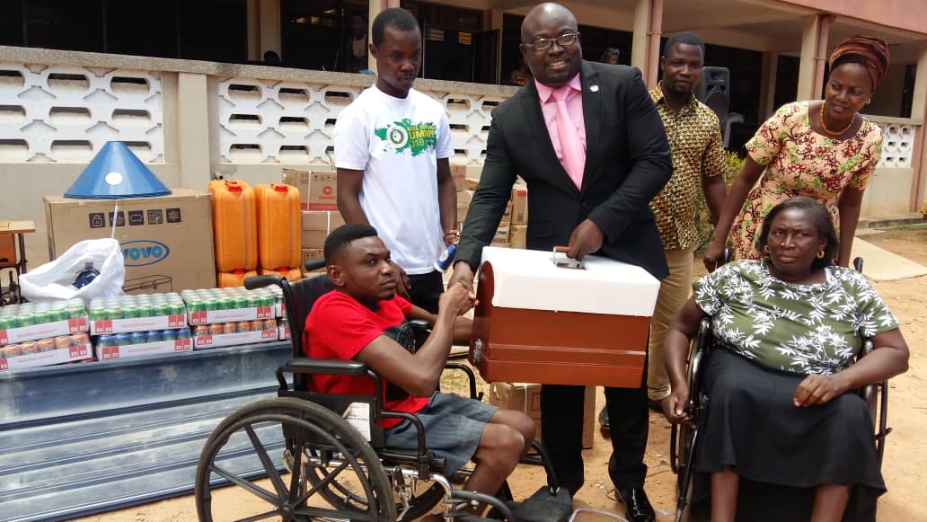 95 PWDs in Ketu South receive livelihood support packages