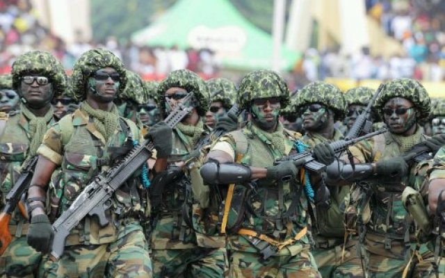 World's largest armies: Ghana ranks 108th out of 136 countries