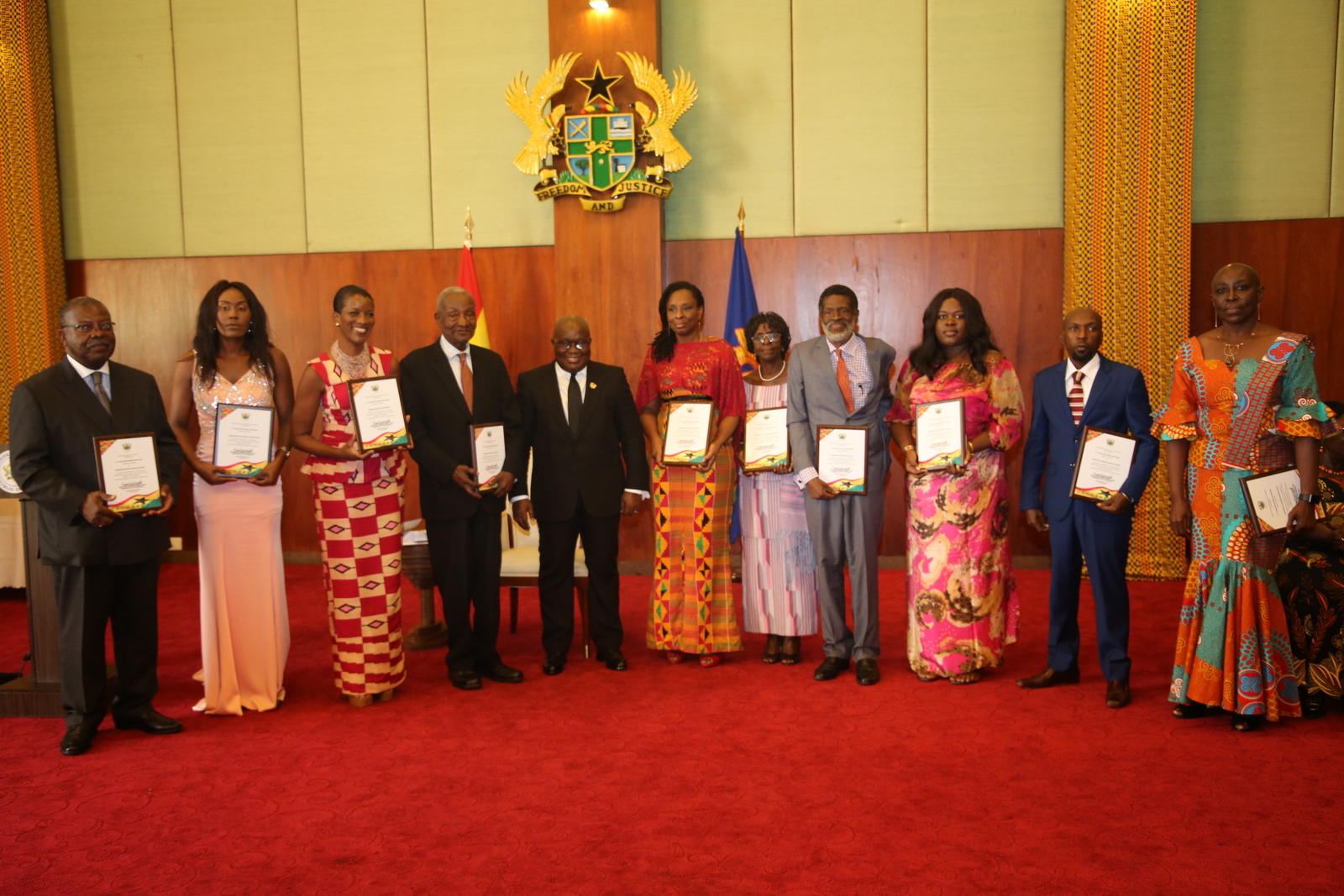 Akufo-Addo honours 10 pioneer Ghanaian foreign service officers