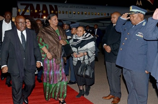 President Nana Addo Dankwa Akufo-Addo of Ghana has arrived in South Africa. Photo: African News Agency