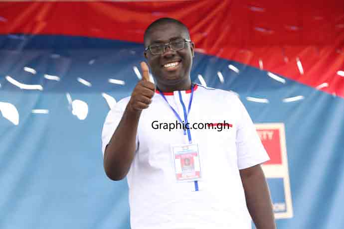 Sammy Awuku receives overwhelming endorsement as NPP Organiser