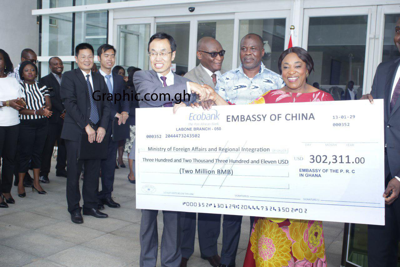 Chinese Embassy supports Foreign Affairs Ministry 