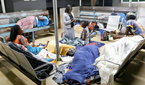 No bed syndrome...Korle-Bu deploys doctors to handle emergency cases