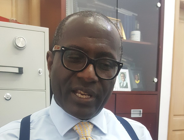General Manager at the Republic Bank (formerly HFC Bank), Mr Charles Bonsu