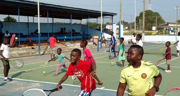 Tennis In Africa holds Tennis Clinic