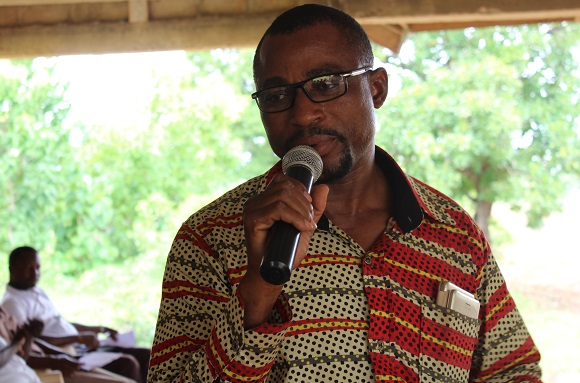 Mr Suonyir Moses Dari, president of Tiborataa Mental Health Association.