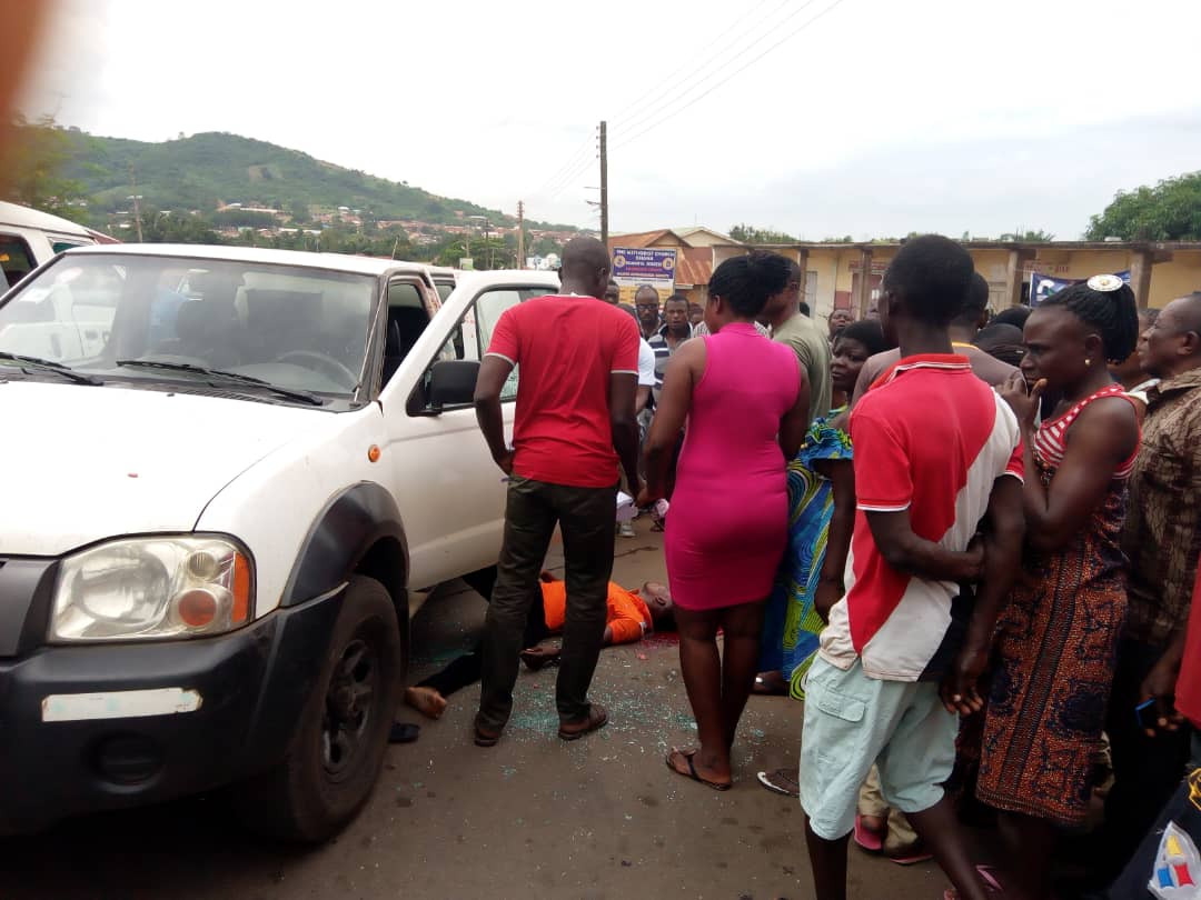 Policeman accidentally kills bullion van driver at Odumase Krobo