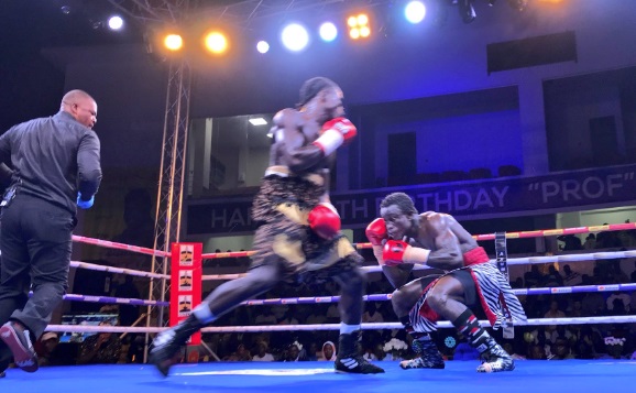 Azumah Nelson Fight Night: Ayi dethrones Osei-Bonsu