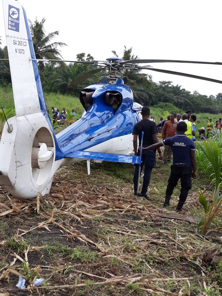 Helicopter carrying gold forced into emergency landing at Asamankese