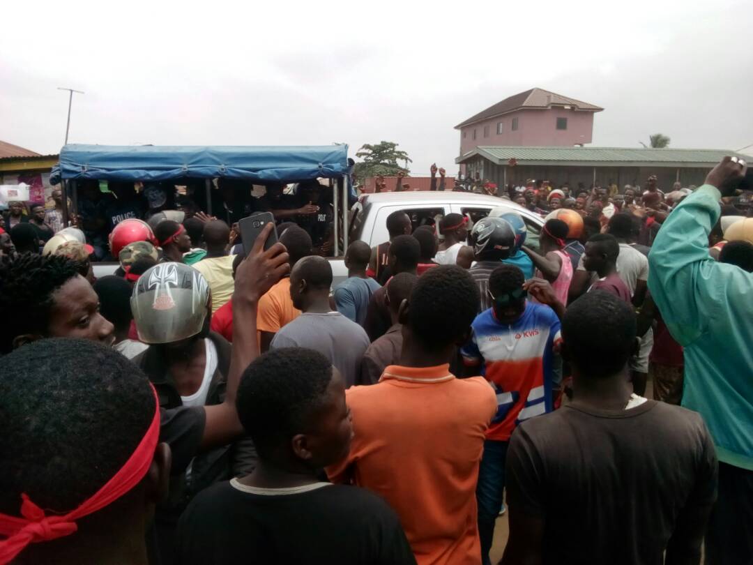 Okada riders clash with Ashaiman police
