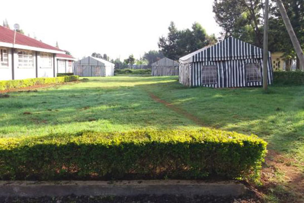Tents for Moi University students 