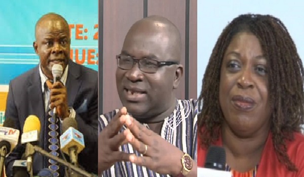 Joshua Mensah, Robert Sarfo Mensah and Frederick Mensah Davies