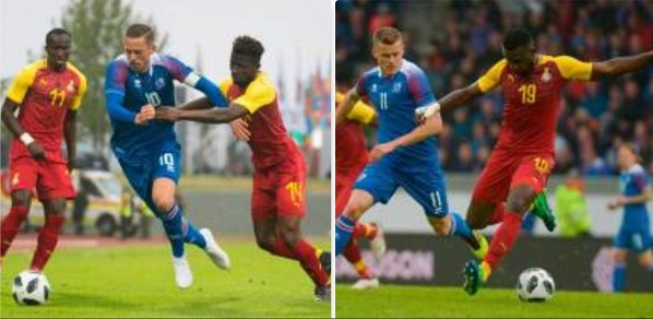 VIDEO:Black Stars put aside GFA trouble to hold Iceland
