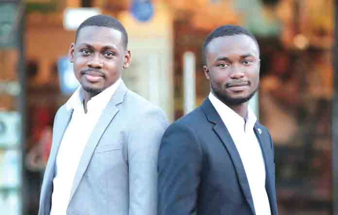 Messrs Kofi Genfi (right) and Nii Osae Osae Dade