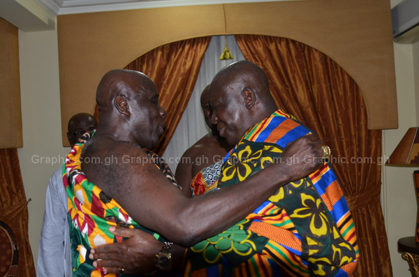 Otumfuo, Okyenhene in historic meeting