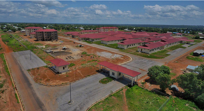 Aerial view of the Wa Regional Hospital. Pictures: DOUGLAS ANANEFRIMPONG