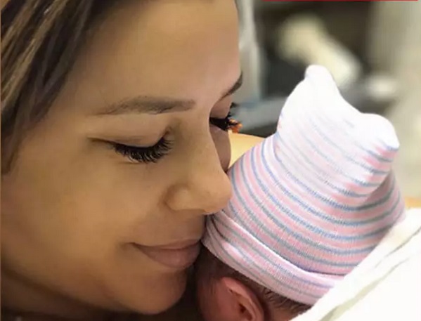 Eva Longoria has welcomed her first child at the age of 43.