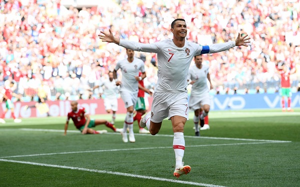 Cristiano Ronaldo scored the only goal of the game CREDIT: GETTY IMAGES