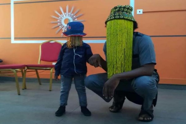 Anas pays little Anas a visit