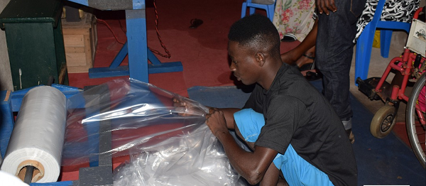 Persons with disabilities get support from Global Aid