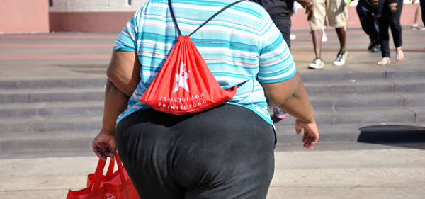 Overweight occurs when a person has a BMI that is between 25kg and 29.9 kg