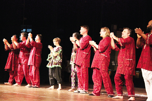 The Bio-Tonic singers were impressive
