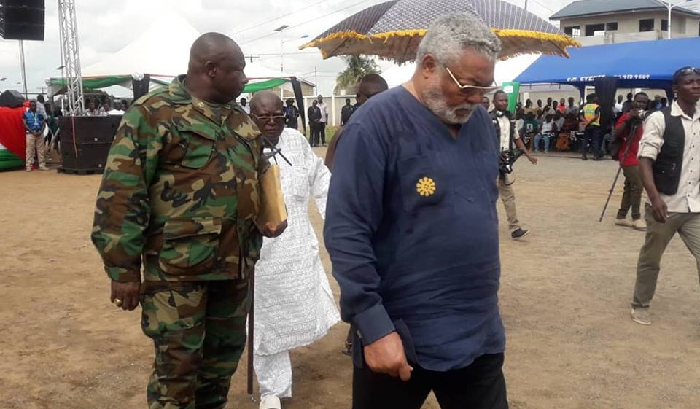 Former President Jerry John Rawlings