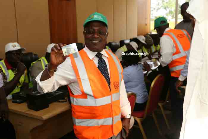 Professor Kenneth Agyemang Attafuah, the Executive Secretary of the National Identification Authority (NIA)